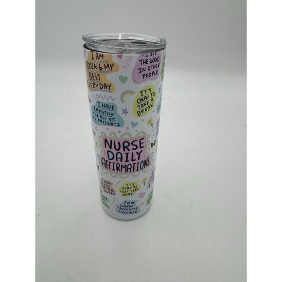 Affirmation‎ Tumbler With LId - Picture 2 of 6